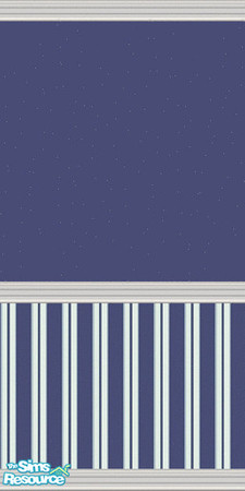 Sims 2 — Beach House Blues Wall Set 11 by Girl-from-mars — Contains 12 wells. 6 with white trim and 6 with dark wood