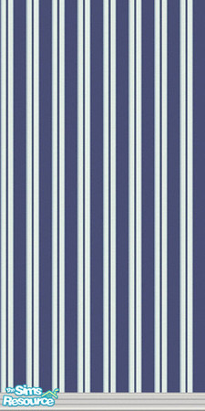 Sims 2 — Beach House Blues Wall Set 7 by Girl-from-mars — Contains 12 wells. 6 with white trim and 6 with dark wood trim.