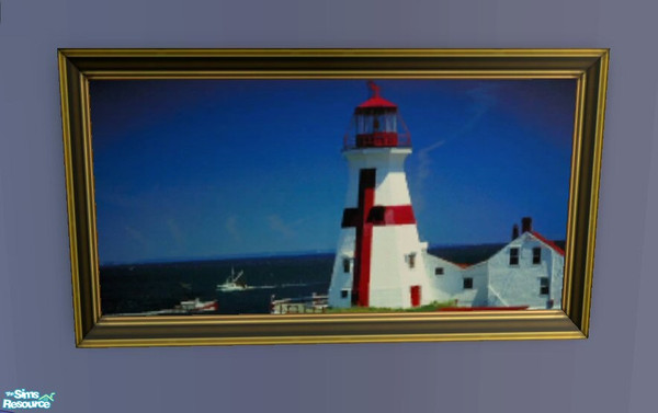Sims 2 — Lighthouse Landscape by maddox97 — Recolored with Wizards of SimPE. Recolor of MAXIS Rolling Hills.
