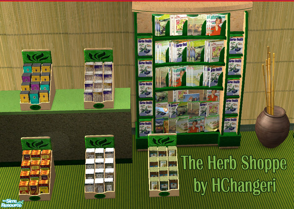 Sims 2 — Ye Olde Herb Shop by HChangeri — I created the sign ages ago (see my profile) and finally created the rest of
