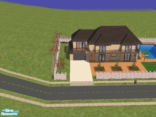 Sims 2 — Seaview dream by beybi_angel11 — Nice 3 bedroom with 2 ensuites plus study. Also has pool and spa. Fully