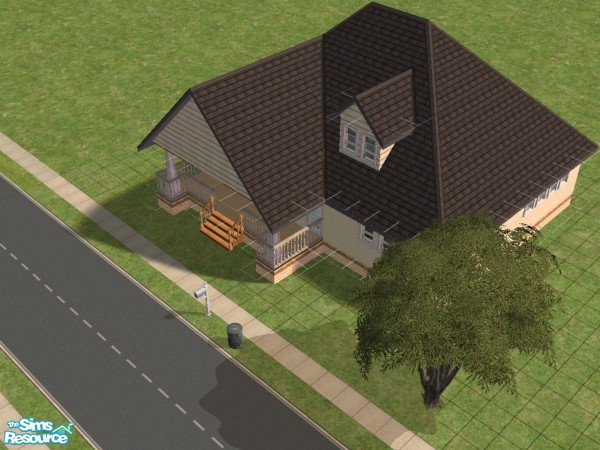 Sims 2 — The Kilbourne by oldmember_windstar2 — The first of several Sears & Roebuck Catalog homes. The Kilbourne was