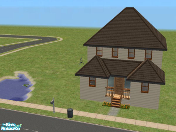 Sims 2 — Small Family Starter Home by wytetygryss — A starter home for a small family. Furnished with the basics for