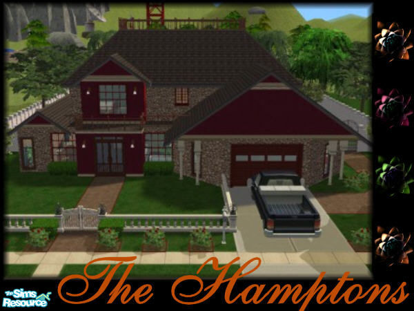 Sims 2 — The Hamptons NY Series - Part 2 by shellybell55 — A beautiful home based on a real house in The Hamptons NY.
