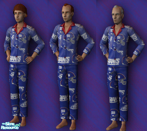 Sims 2 — Giants Male Pjs by Bayou_Babe —  