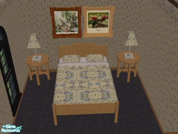 Sims 2 — American Bedroom Painting 2 by sbanana210 — American Bedroom master bedroom. Photo