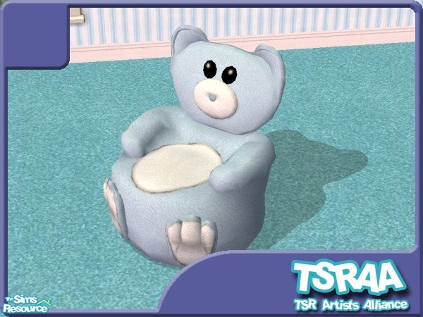 Sims 2 — 'Little Boy Blue' Mr. Bearlybutts by jeni — Paler blue version of the Cuddly Mr. Bearlybutts All my recolours
