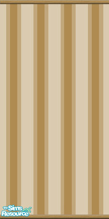 Sims 2 — Brown Striped Walls 3 by queenmab75 — Brown Striped Wall 3. Part of a set. *TSRAA Member*
