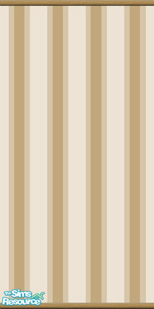 Sims 2 — Brown Striped Walls 2 by queenmab75 — Brown Striped Wall 2. Part of a set. *TSRAA Member*