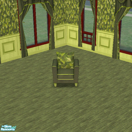 Sims 2 — Olive Love Armchair by auracyan — Olive is beautiful. This chair is so comfortable that you'll never want to get