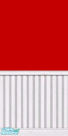 Sims 2 — Redd & White Wainscotting by darci321 — I am a TSRAA member and my creations can be used for TSR Lot