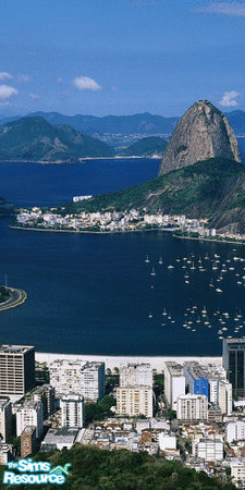 Sims 2 — Rio de Janeiro mural Part 2 by maddox97 — Part two of a three part mural by Maddox97/BeansMama