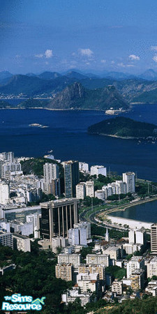 Sims 2 — Rio de Janeiro mural Part 1 by maddox97 — One part of a three part mural by Tammy (Maddox97/BeansMama)