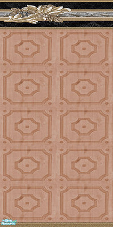 Sims 2 — Traditional Wood Wall - Salmon by Sheera — Part of my Traditional Wood Walls & Floors Set. Hope you\'ll like
