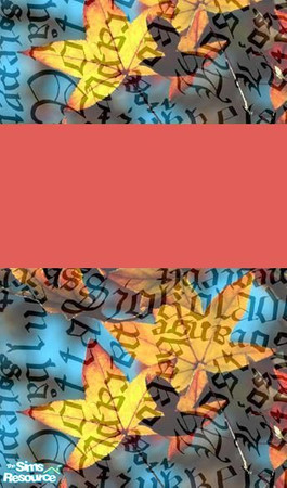 Sims 2 — LeavesAutumn - Wall 55261d19 by Chalabaiz — 