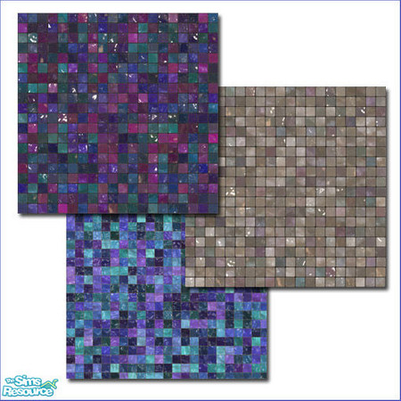 Sims 2 — Colorful Glass Bathroom Tiles by 854242 — More Bathroom Tiles. Enjoy