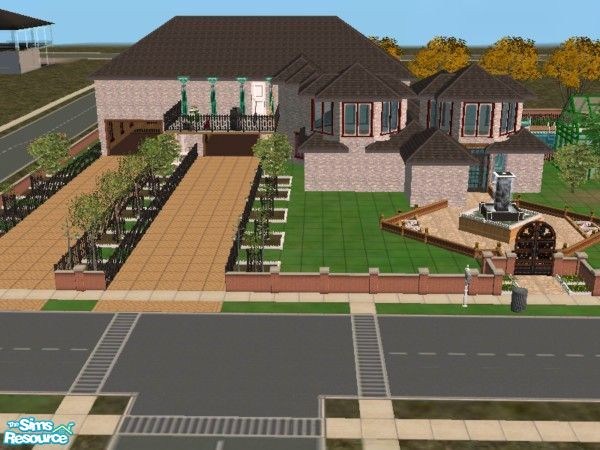 Sims 2 — The Best Four - House WIth Two Garages by alanmm115 — 