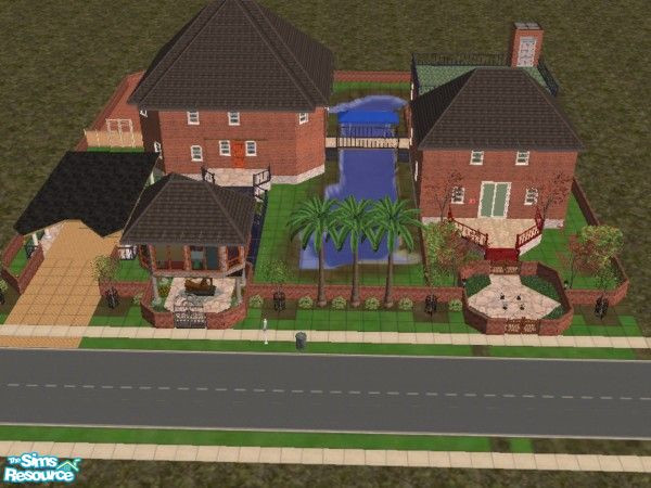 Sims 2 — The Best Four - Caza & Bazar by alanmm115 — This house isn\'t big.