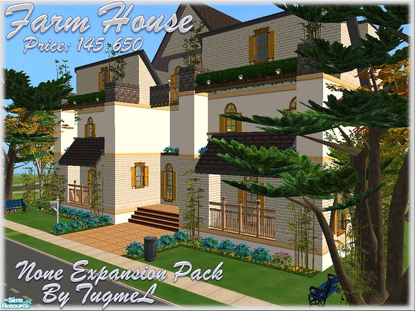 Sims 2 — Tgm-Lot-31 (Furnished)  by TugmeL — None Expansion Pack, Only Sims-2 - Full Furnished (Only Maxis Objects No