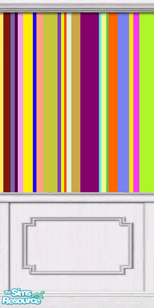 Sims 2 — "Wild Stripes" Wallpaper 3 by prin6je — Drive your Sims crazy with this somewhat wildly striped