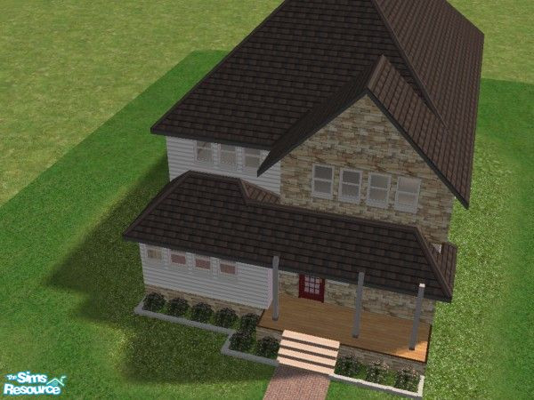 Sims 2 — Southern Flair by oldmember_windstar2 — Beautiful southern home with 3 bedrooms/2 baths. Hugh living room with
