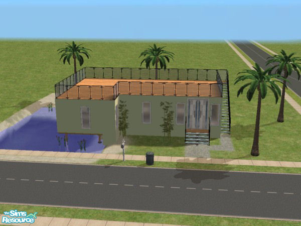 Sims 2 — Beach On a Budget by wytetygryss — A lovely beach house, big enough for that young sim, just starting out in