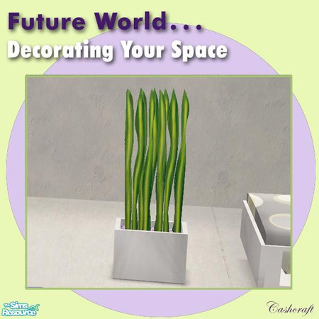 Sims 2 — Decorating Your Space--Large Mutant Whea by Cashcraft — If you are station on a barren, crater-filled rock of a