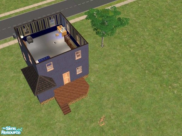 Sims 2 — Welcome Home #2 by nikkipoooo — The second in a series of 3, this is a nice little house for single Sims, or