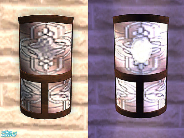 Sims 2 — Dark wood patio set light (glass) by Cori27 — Please enjoy!