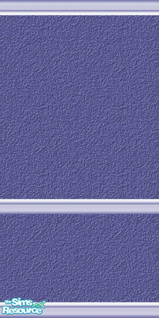 Sims 2 — Jade's Cool Blue Wall with Chair Rail by Jade0229 — A cool blue, solid textured wall having top and bottom