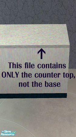 Sims 2 — New Age Boutique: Counter TOP by HChangeri — This was created to match my crystal shop, check my profile for