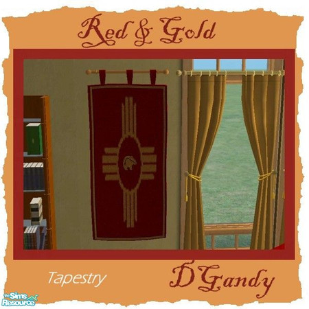 Sims 2 — Sectionals - Tapestry by Dgandy — Sectional Sofas link to each other or to my Sofa Table in this set. Set