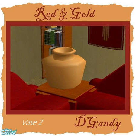 Sims 2 — Sectionals - Vase 2 by Dgandy — Sectional Sofas link to each other or to my Sofa Table in this set. Set includes