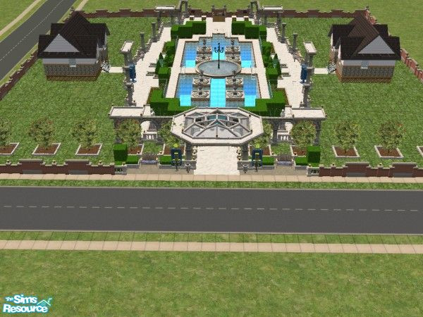 Sims 2 — Pool Park by swmeek — This is my latest community lot that i have made for all of you. it features a large