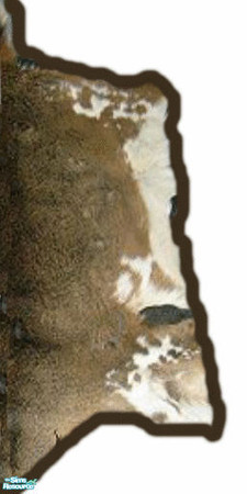 Sims 2 — Deer Rug-right side by Phadrae — I have a deer rug in my living room, and I wanted one that I could hang deer