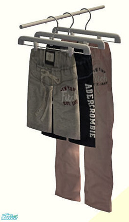 Sims 2 — Urban Apparel - Clothing rail 1 rec by ~Monica~ — Enjoy ;)