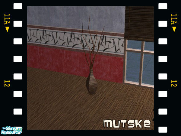 Sims 2 — Bamboo Living Vase by Mutske — Recolor from the set "Oriental living" by Sims 2 Play (shoukeir). Deco