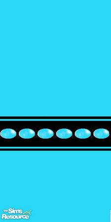 Sims 2 — Aqua Blue Border 3 by singingwaters — by Singingwaters