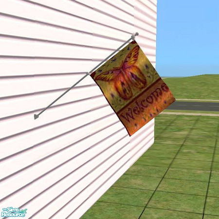 Sims 2 — sh_noveltyflag18 by countrysue — Decorative flag to beautify your Sim homes. Thank you Gamerg for your wonderful
