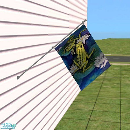 Sims 2 — sh_noveltyflag12 by countrysue — Decorative flag to beautify your Sim homes. Thank you Gamerg for your wonderful