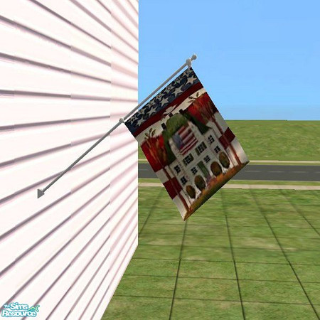 Sims 2 — sh_noveltyflag08 by countrysue — Decorative flag to beautify your Sim homes. Thank you Gamerg for your wonderful