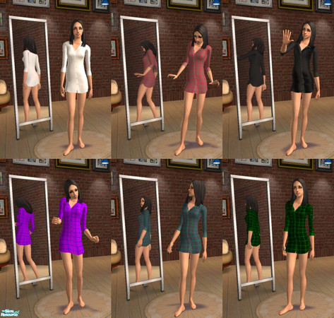 Sims 2 — Flannel Shirts by johnthepatriot — Warm winter flannels for cool simulated nights. Special thanks to any and