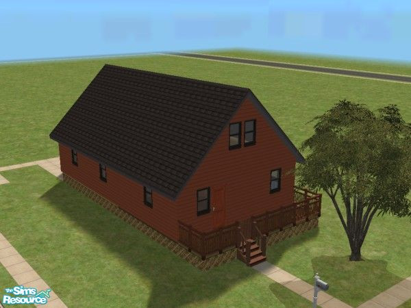 Sims 2 — Small Modular House by deadbody72 — It's my first file here on TS2 and it's a house. It's a real starters house.