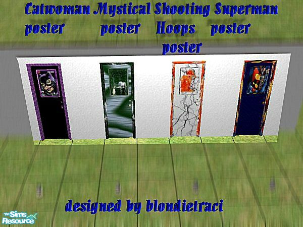 Sims 2 — Myne Door Recolors for Teen/Young Adults by blondietraci069 — 4 recolors of the myne door for teen/young adult