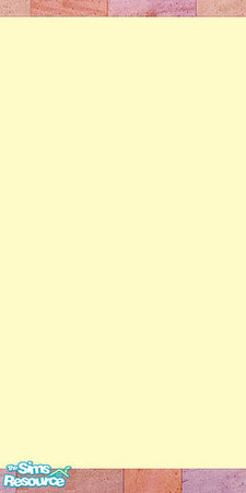 Sims 2 — Pretty in Yellow and Pink Wall by Nanamouskoury — Perfect for a joyful and brightful bathroom. Look for the