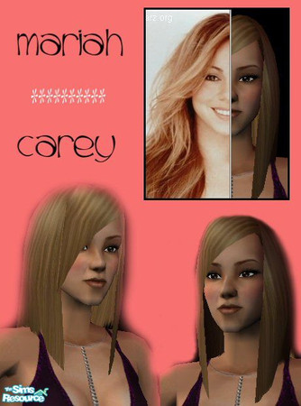Sims 2 — Mariah Carey by oldmember_lilredridngcrop — The ultimate DIVA!