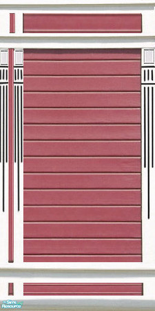 Sims 2 — Charmed Manor R Lower Window  by kollens — A Closer Match to the Charmed Manor Siding. Lower & Upper Level