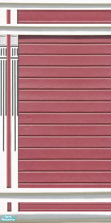 Sims 2 — Charmed Manor Siding Bay Lower L by kollens — A Closer Match to the Charmed Manor Siding. Lower & Upper