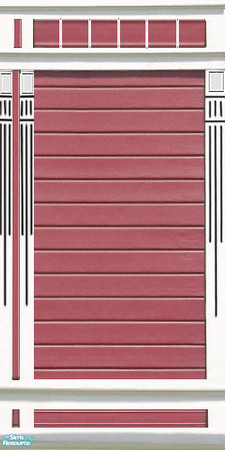 Sims 2 — Charmed Manor Siding Bay Upper R Single by kollens — A Closer Match to the Charmed Manor Siding. Lower &