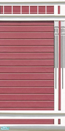 Sims 2 — Charmed Manor Siding Bay upper R by kollens — A Closer Match to the Charmed Manor Siding. Lower & Upper